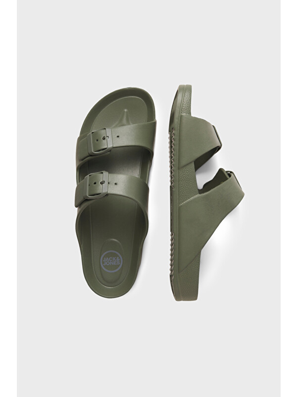 Jack & Jones Additionals Jfwcroxton Logolu Çift Bantlı Terlik 12204004