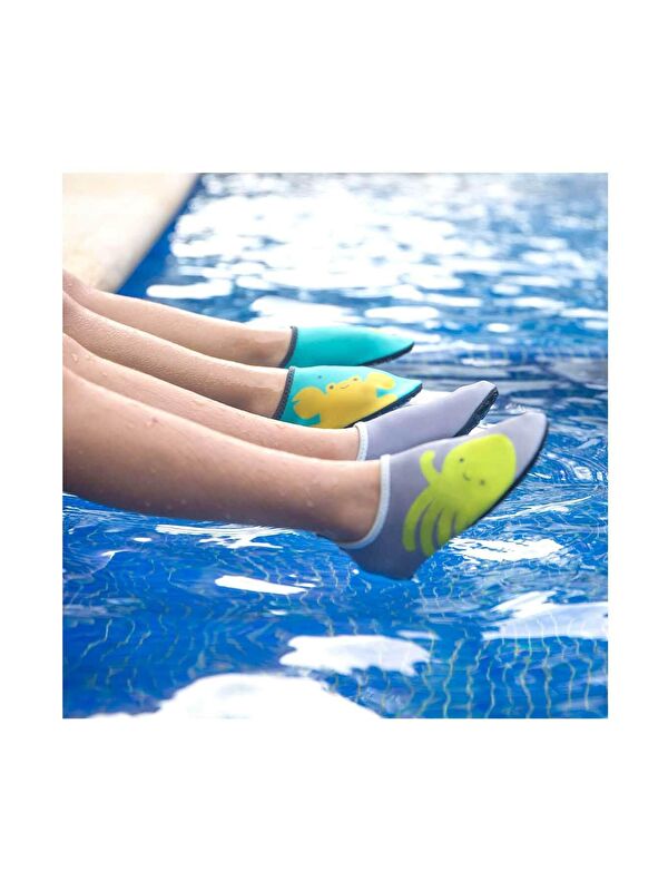 Shoöz Havuz Ve Deniz Ayakkabısı Gri - Görsel 5