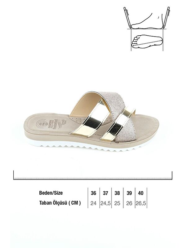 Yazlık Anatomik Yumuşak Taban Kadın Terlik - Görsel 3