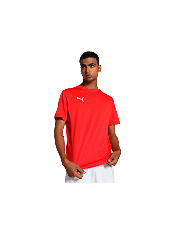 Puma Teamgoal Jersey Erkek Futbol Antrenman Tişörtü 65863601 Kırmızı