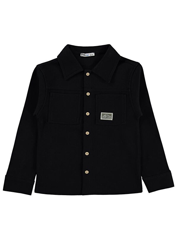 Civil Boys Basic 6-9 Yaş Gömlek - Siyah
