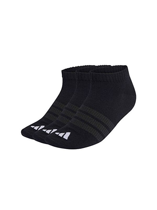 Adidas T Ess Low 3P Çorap (3 Çift) KC9628 Siyah