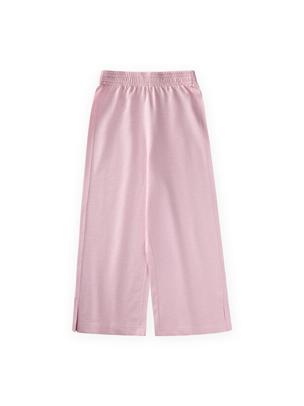CİGİT Geniş Kesim Pantolon 4-12 Yaş Pudra Pembe