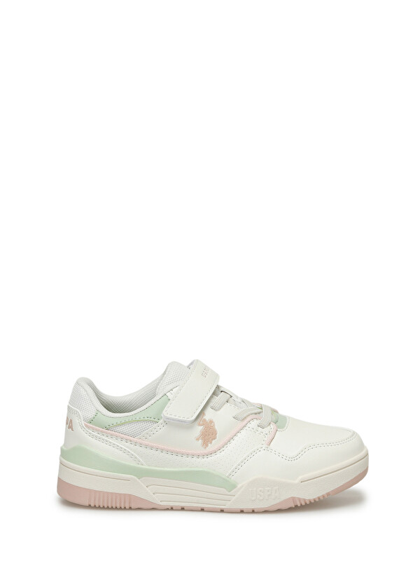 U.S. POLO ASSN. MARTELL JR 4FX Bej Kız Çocuk Sneaker