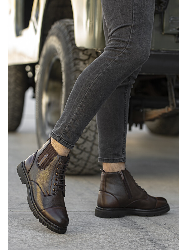 Daxtors Darko Su Ve Soğuk Geçirmez İçi Kürklü Unisex 36-46 Büyük Numara Mevcut Bot