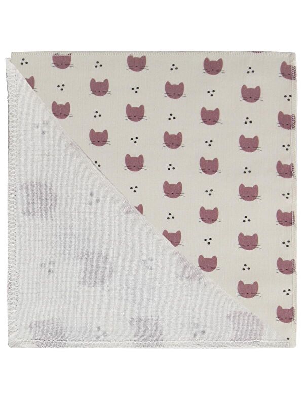 Civil Baby Kedi Empirme 75x75 Cm Battaniye - Ekru