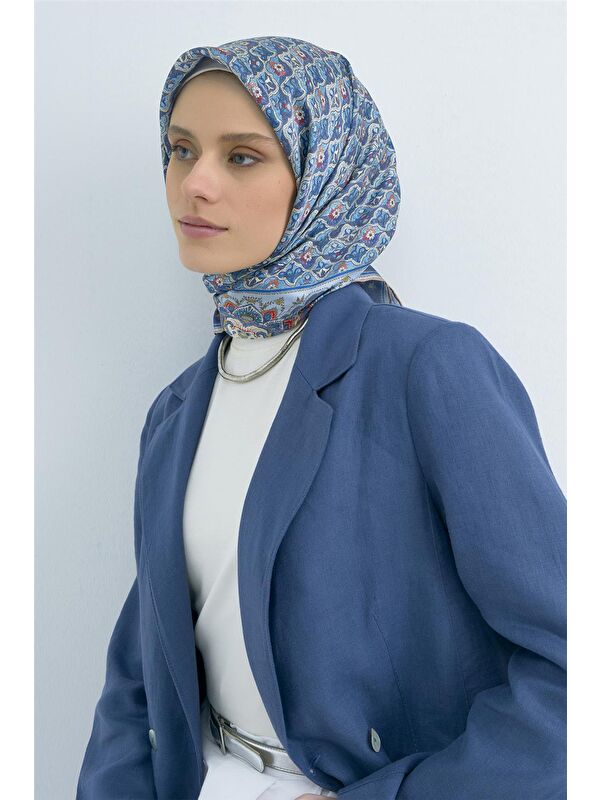 ARMİNE Saf İpek Twill Eşarp 9518D 31