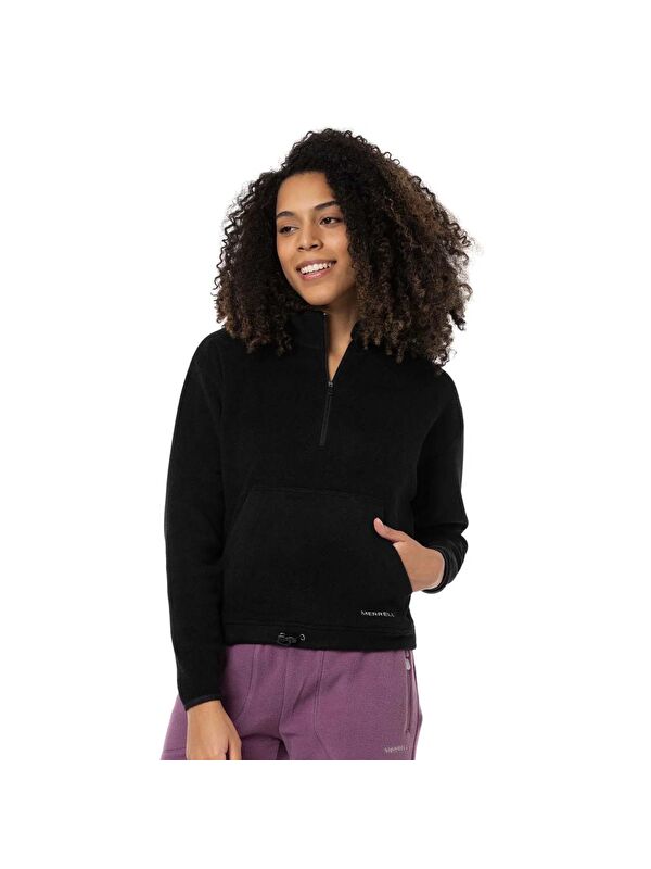Merrell Stamp Kadın Siyah Sweatshirt