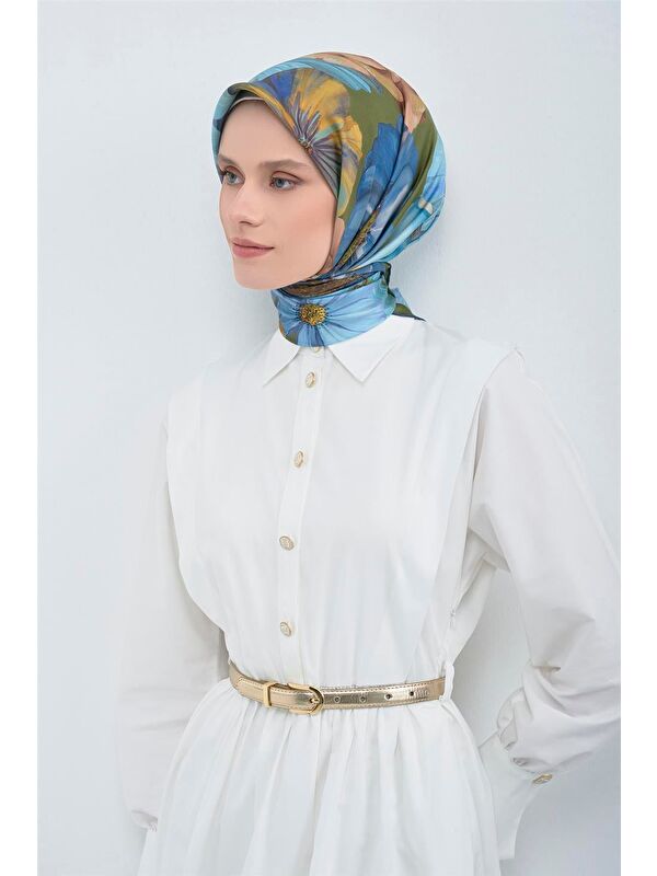 ARMİNE Saf İpek Sura Eşarp 9503D 56