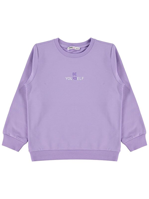 Civil Girls 6-9 Yaş Sweatshirt - Lila