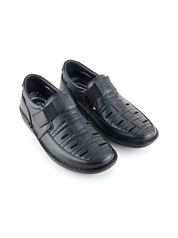 Erkek Siyah Klasik Ayakkabı - Görsel 4