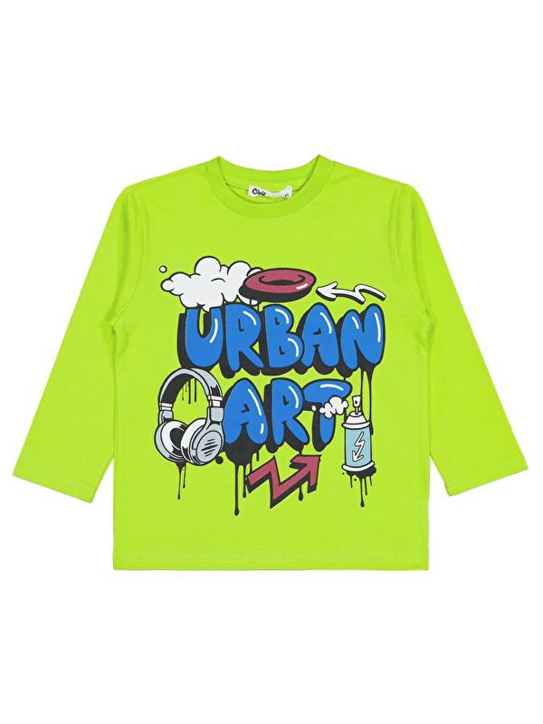 Civil Boys Urban Art Baskılı 2-5 Yaş Sweatshirt