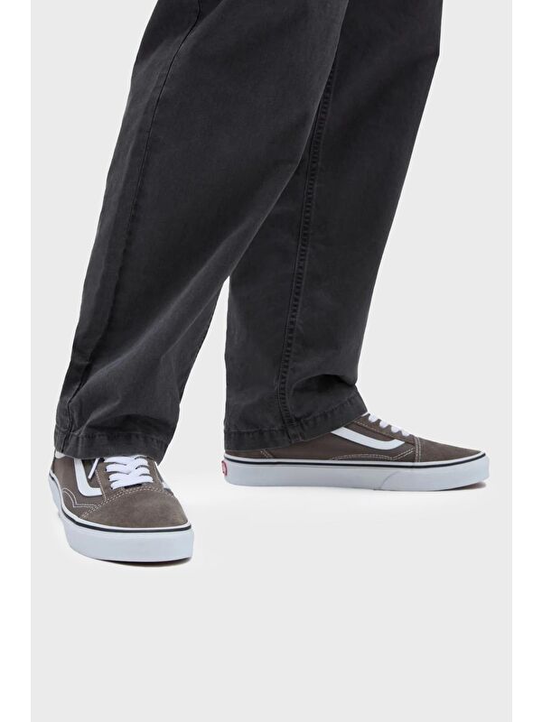 Old Skool Süet Sneaker Erkek Ayakkabı VN0005UF9JC1 - Görsel 3