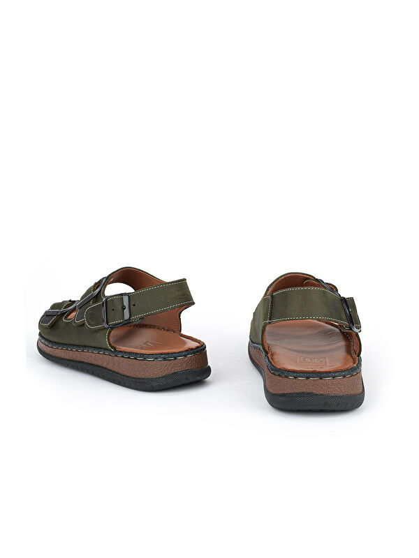 Ziya Ayakkabi Haki Ziya Ayakkabi Hakiki Erkek Deri Sandalet 1611045ZS3