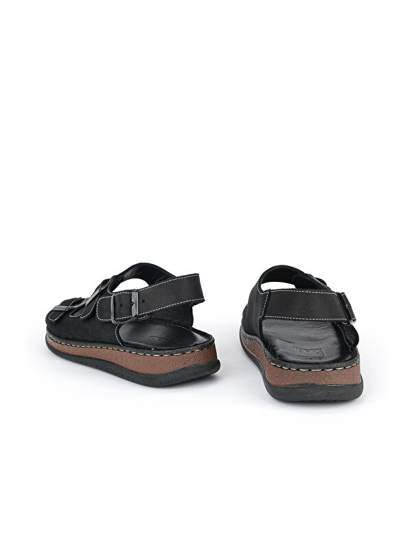 Ziya Ayakkabi Haki Ziya Ayakkabi Hakiki Erkek Deri Sandalet 1611045ZS3