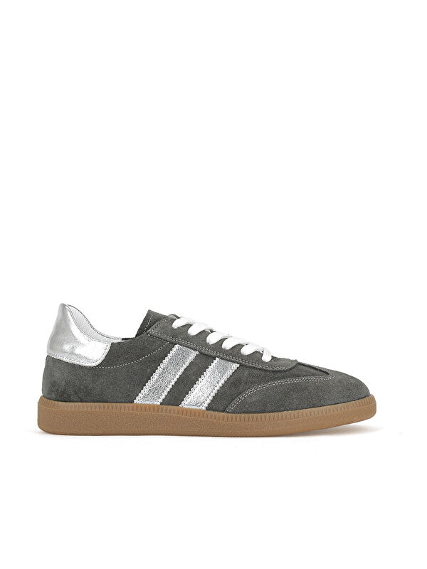 Ziya Ayakkabı Kadın Hakiki Deri Sneaker 1611035Z64032 Gri