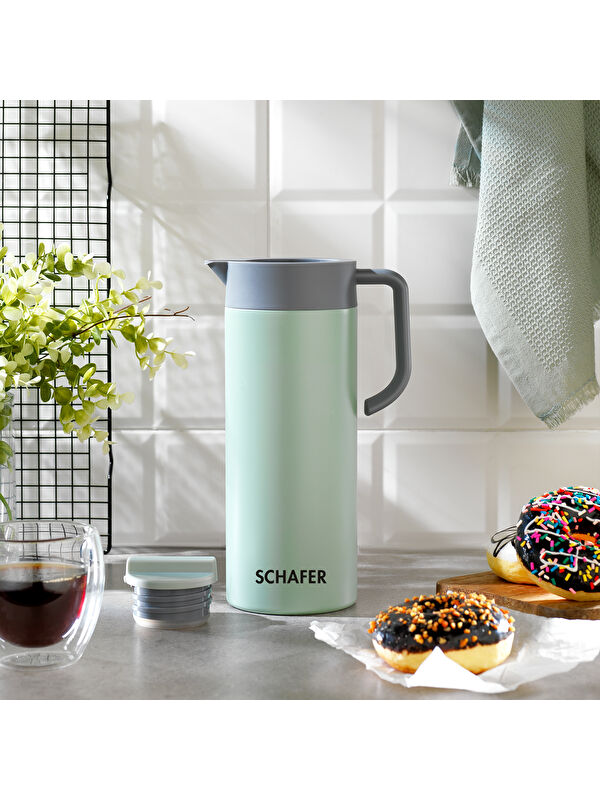 SCHAFER Click Termos 1.3 L-Yeşil