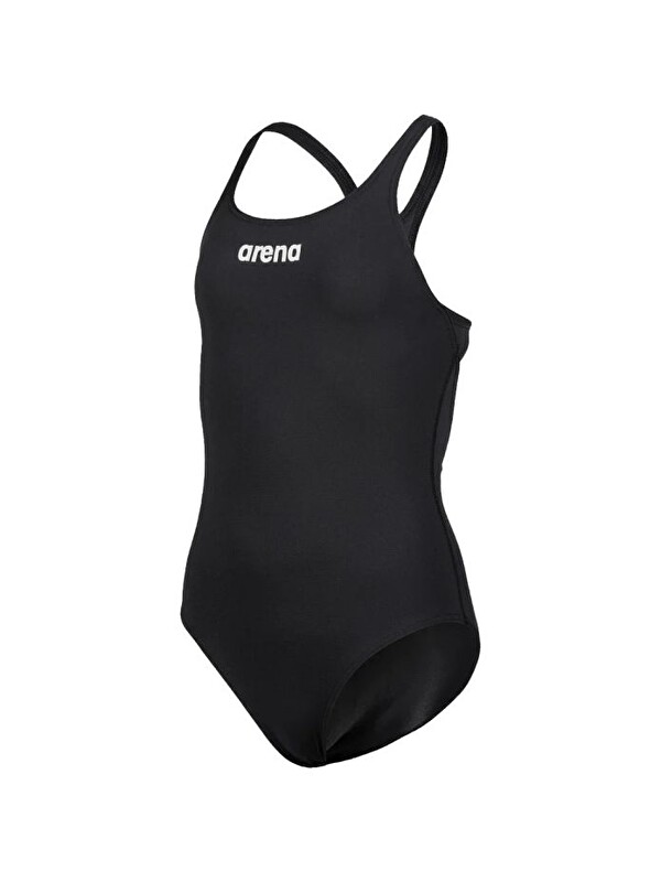 Arena Girl's Team Swimsuit Swim Pro Solid L Kız Çocuk Yüzücü Mayo Siyah 005755550