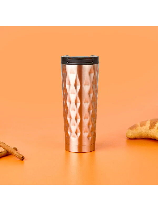 Tohana Bireysel Termos - Gümüş / Siyah - 400 ml