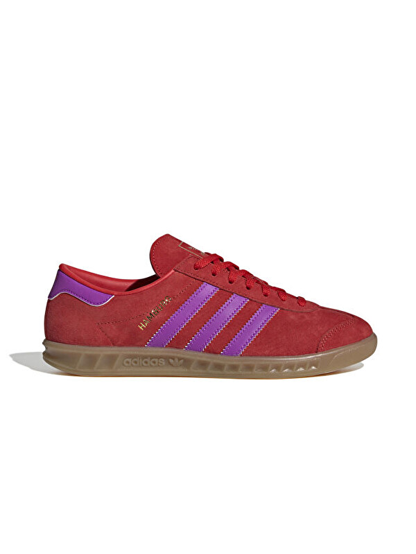 Adidas Hamburg W Kadın Günlük Ayakkabı IH5461 Kırmızı