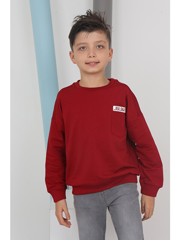 Toontoykids Erkek Çocuk Baskılı Sweatshirt