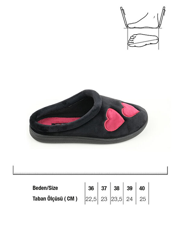 Kışlık Kadın Gondol Ev Terlik - Görsel 4