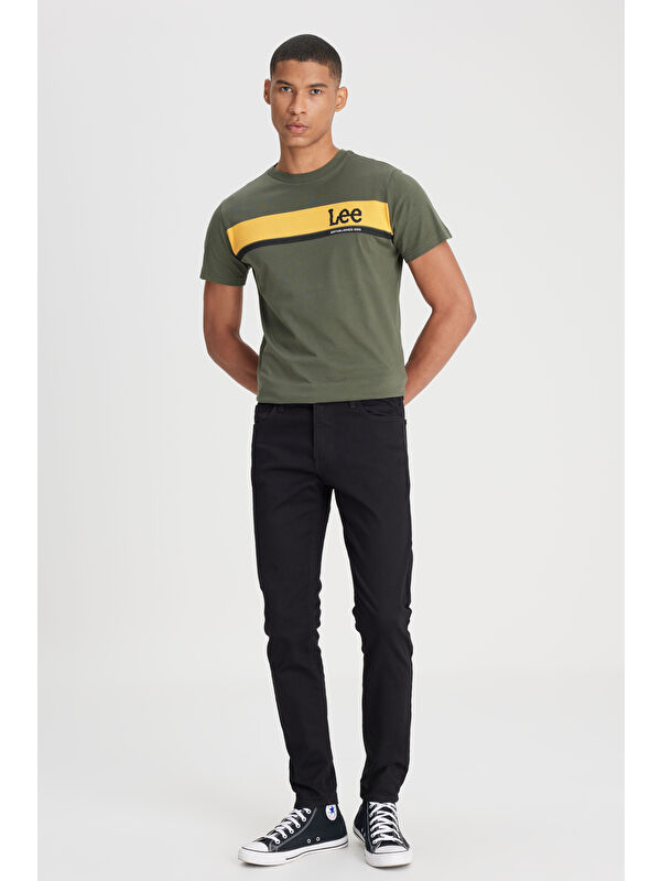 Lee Malone Skinny Fit Normal Bel Denim Esnek Jean Pantolon