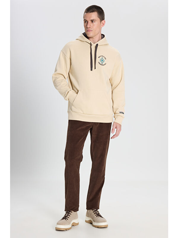 Wrangler Texas Slim Fit Normal Bel Kadife Esnek Pantolon