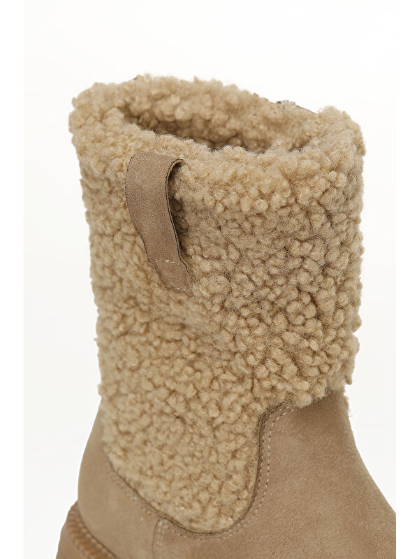 PERLA KRK W 5PR Taba Kadın Kar Botu - Görsel 8