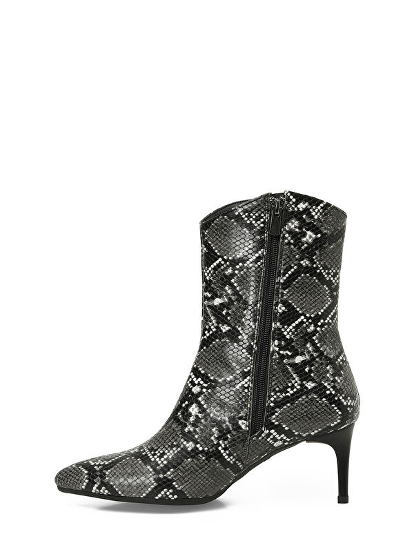 RUFUS 4PR Siyah Kadın Topuklu Bot - Görsel 4