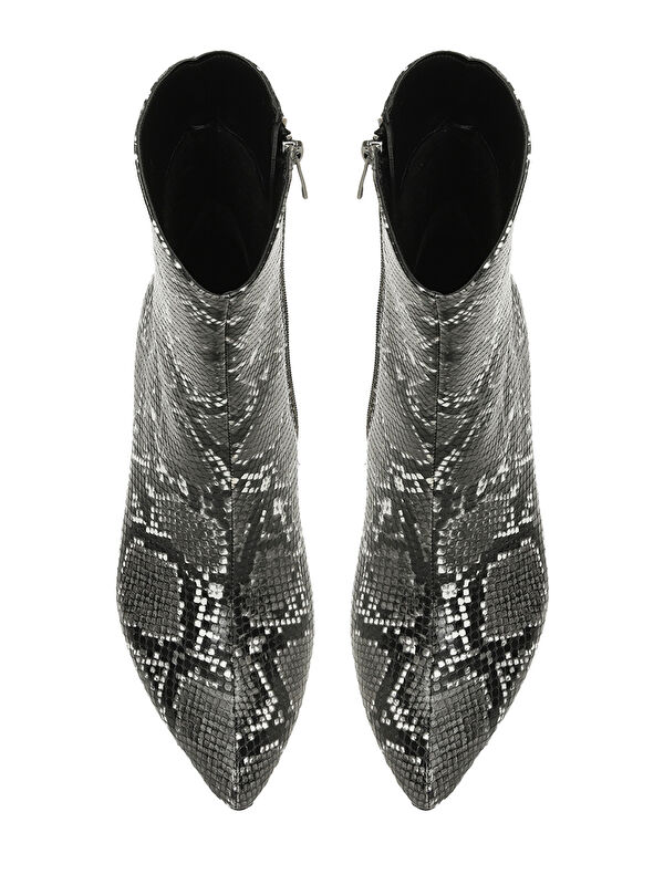 RUFUS 4PR Siyah Kadın Topuklu Bot - Görsel 5