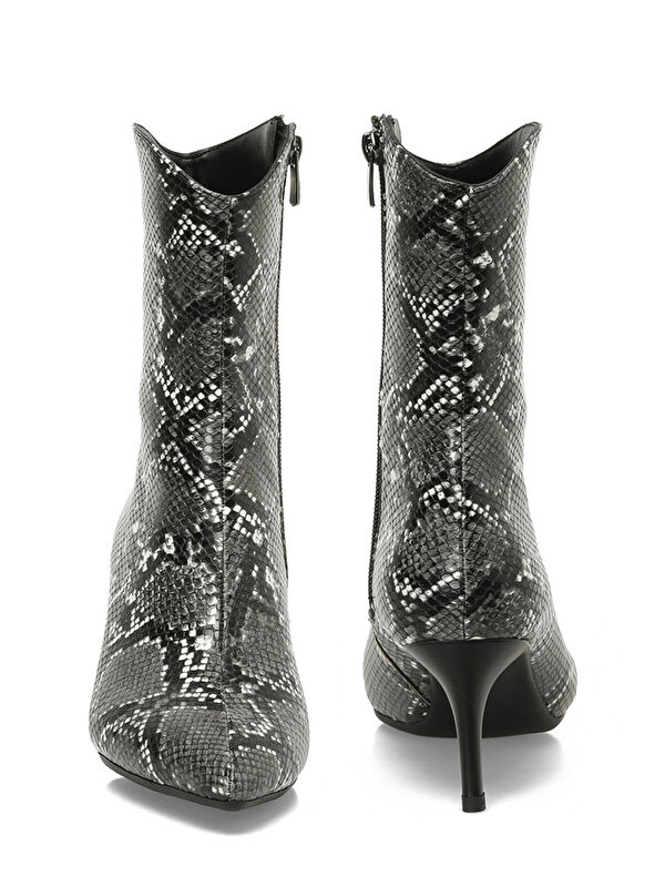 RUFUS 4PR Siyah Kadın Topuklu Bot - Görsel 6