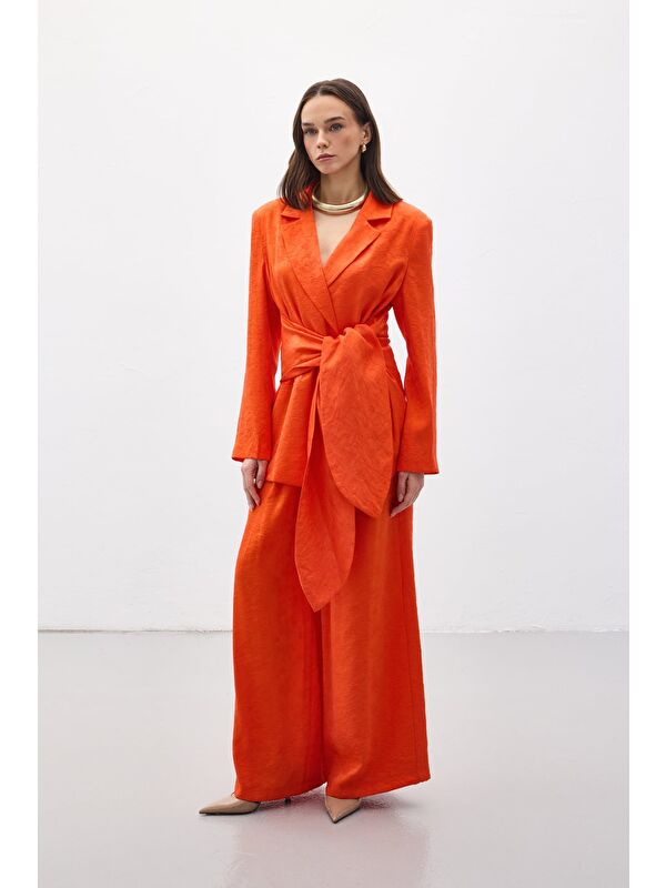 SATEEN Freya Pantolon - Oranj