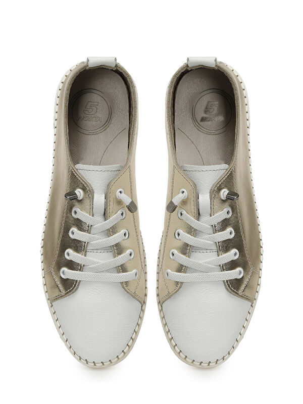 Polaris 5 Nokta Sarı 105475.Z5FX Altın Kadın Comfort Ayakkabı