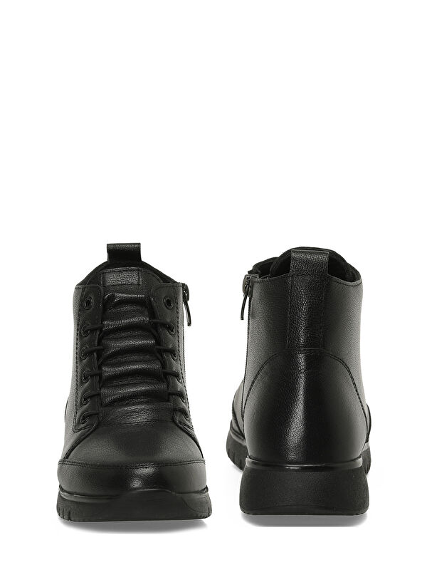 105304.Z5PR Siyah Kadın Düz Bot - Görsel 6