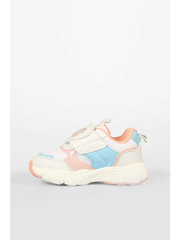 Fury Basic Kız Okul Öncesi Beyaz Spor Ayakkabı - Görsel 3