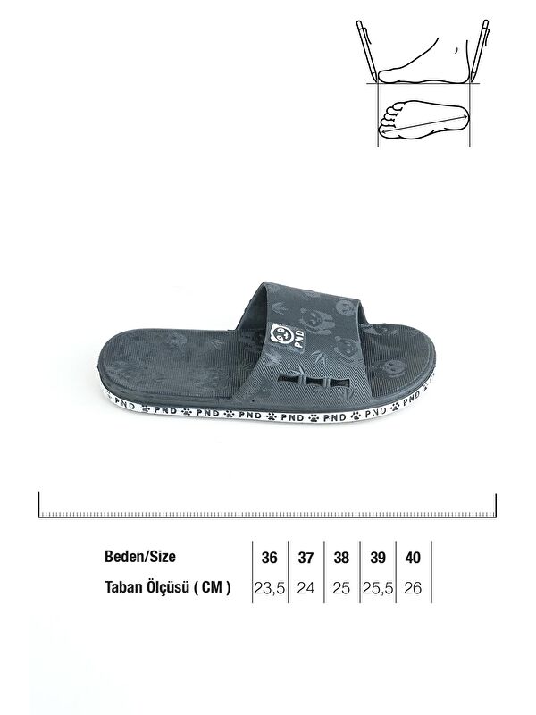 Yazlık Kaydırmaz Taban Kadın Terlik - Görsel 4