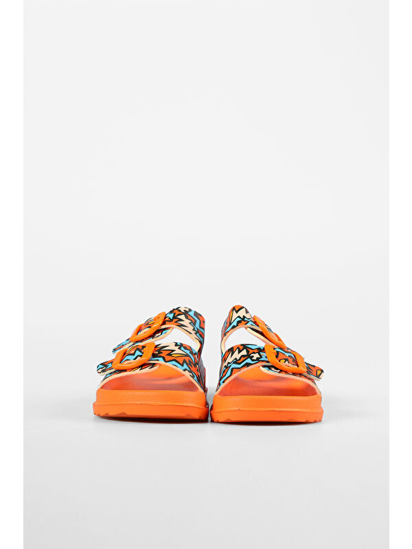 Gibli II Baskılı Erkek Okul Öncesi Orange Terlik - Görsel 3