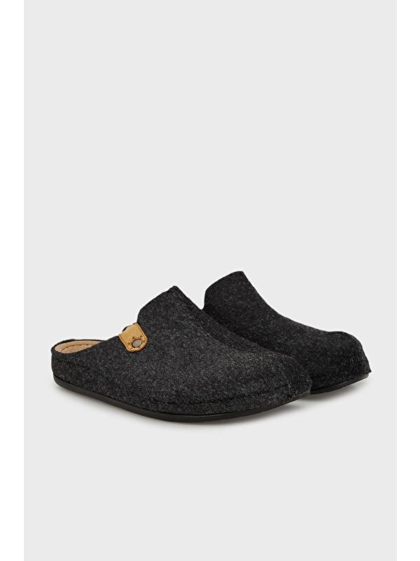 Keçe Kışlık Ev Terlik 6711004 - Görsel 4