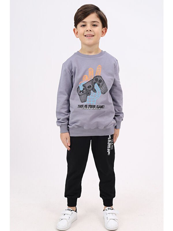 Toontoykids Erkek Çocuk Baskılı Eşofman Takım