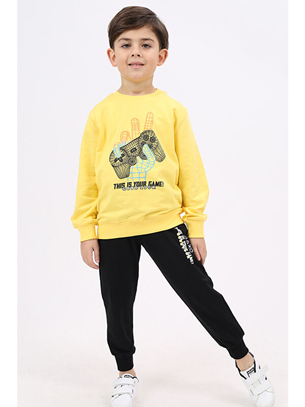 Toontoykids Erkek Çocuk Baskılı Eşofman Takım
