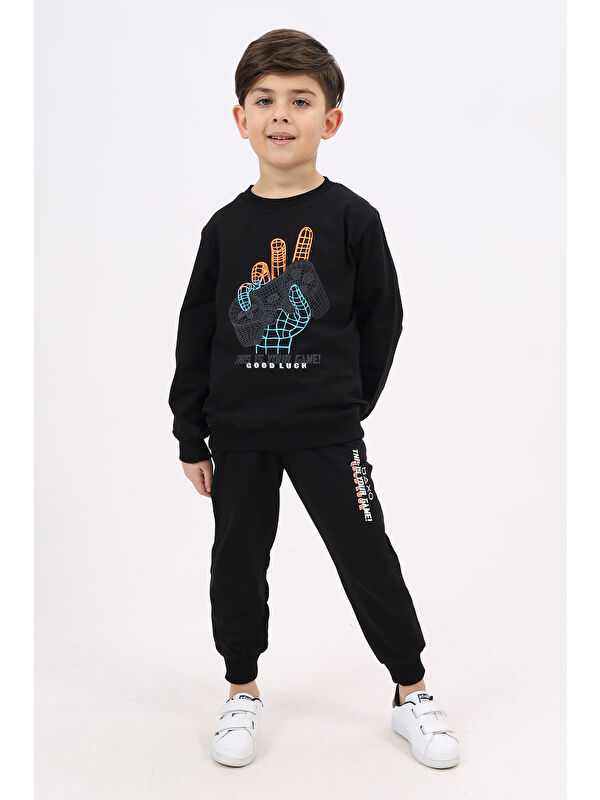 Toontoykids Erkek Çocuk Baskılı Eşofman Takım