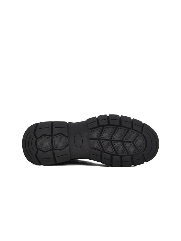 Gri Hakiki Deri Erkek Casual Ayakkabı 24K518 M - Görsel 6