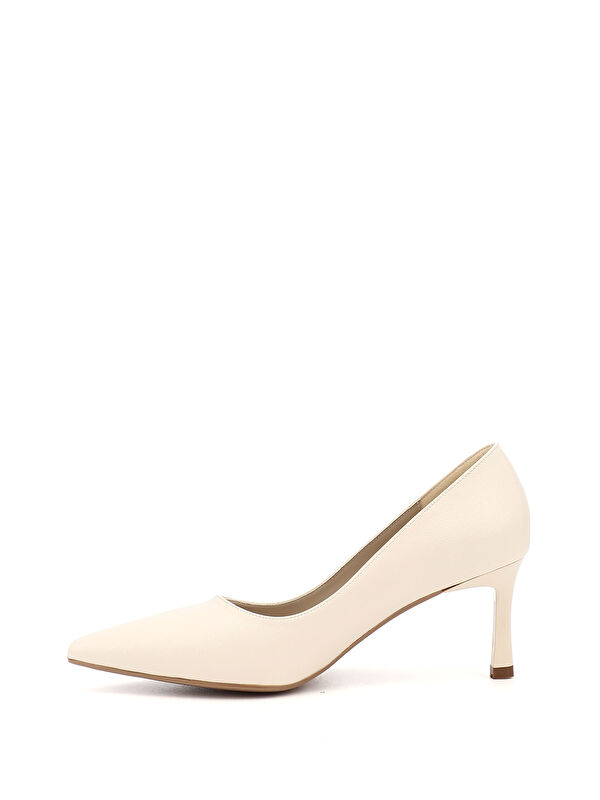 Kadın TEN Sivri Burun İnce Topuklu Stiletto - Görsel 4