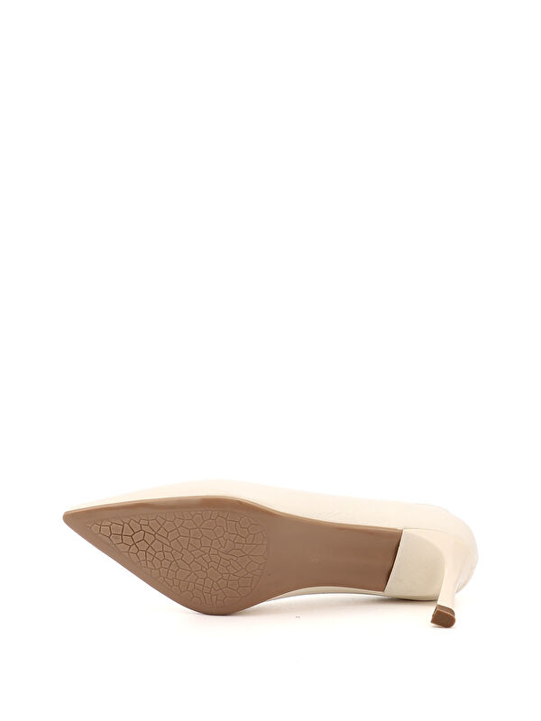 Kadın TEN Sivri Burun İnce Topuklu Stiletto - Görsel 5