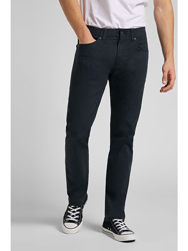 Lee Extreme Motion Slim Fit Normal Bel Lacivert Esnek Pantolon