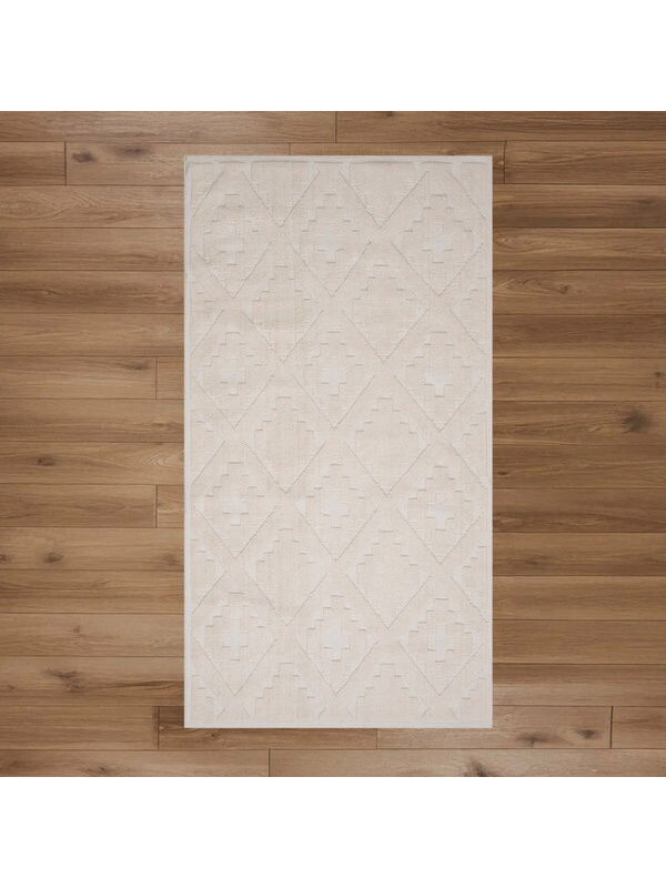 Evidea Soft Nil Kilim - Ekru - 80x150 cm