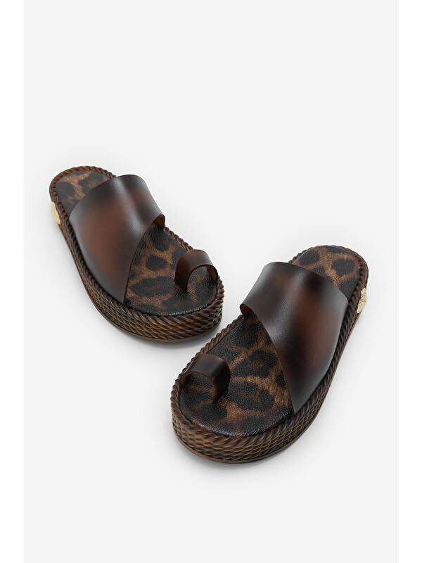 Tonny Black Kırmızı Tonny Black Poli Taban Kadın Rahat Kalıp Parmak Arası Terlik