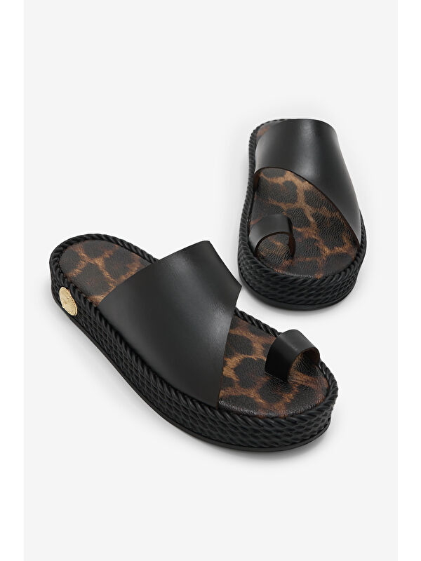 Tonny Black Kırmızı Tonny Black Poli Taban Kadın Rahat Kalıp Parmak Arası Terlik