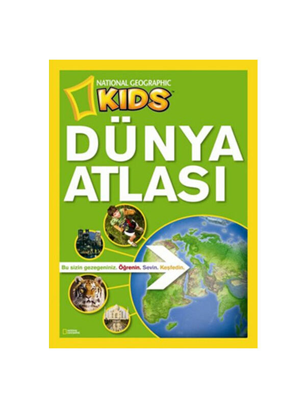 Beta Kids National Geographic Dünya Atlası Komisyon Beta Yayınları